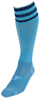 Precision Fußballsocken Junior 3-Streifen Pro Blau Navy Sport