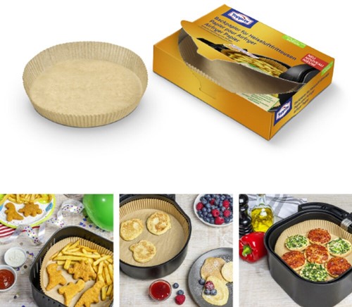 Toppits airfryer bakvellen 20cm 20 stuks
