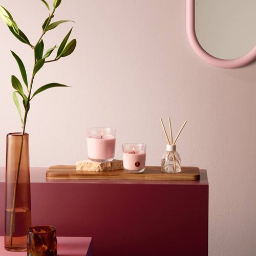 Bolsius Duftkerze True Scents Granatapfel Duftglas 80/73 rot-3
