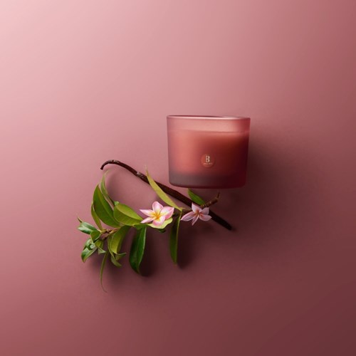 Bolsius Duftkerze Duftglas mit Korkdeckel Floral Blessings 66/83 rosa-2
