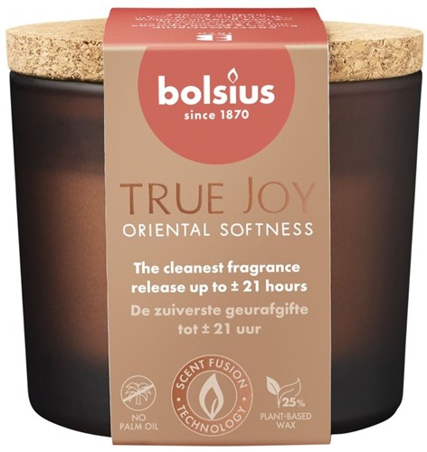 Geurglas met kurk 66/83 True Joy Oriental Softness-3