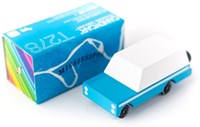 Candylab Holzspielzeugauto - Mississippi Mule blau - Retro Design