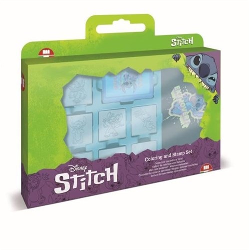 Multiprint Stitch Stempelset kreatives Spielzeug 11-teilig mit Filzstiften-2