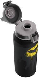 SIGG Batman Trinkflasche - 1 Liter Aluminium schwarz - kinderfreundlich