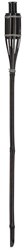 Esschert Design Bambus Fackel schwarz 60 cm Gartenbeleuchtung