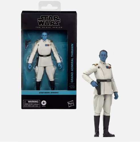Hasbro Star Wars Actionfigur Grand Admiral Thrawn Black Series 15cm