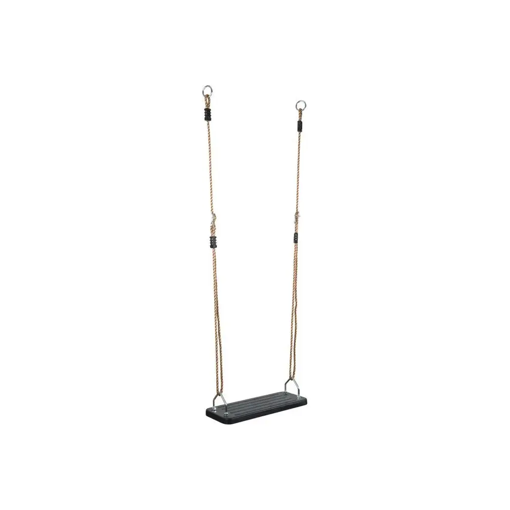 Hudora Schaukelbrett Gummi schwarz - robustes Outdoor Schaukelsitz