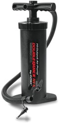 Intex Pumpe Double Quick III Handpumpe schwarz große Kapazität 37 cm