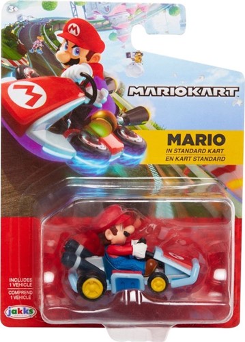 Nintendo Spielzeug Mario Kart Auto mit Mario oder Luigi - Überraschung-2