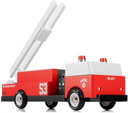 Candylab Holzspielzeugauto Feuerwehrwagen Americana Engine 53 mehrfarbig