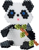 Hama strijkkralen 3D panda set 2500 delig-3