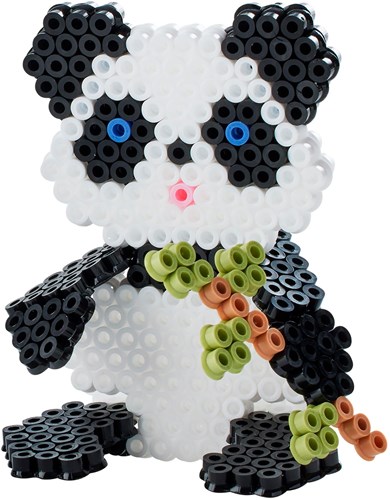 Hama strijkkralen 3D panda set 2500 delig-3