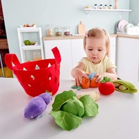 Hape E3167 Gemüsekörbchen Zubehör für Kinderküchen und Kaufmannsladen, ab 18 Monaten-2