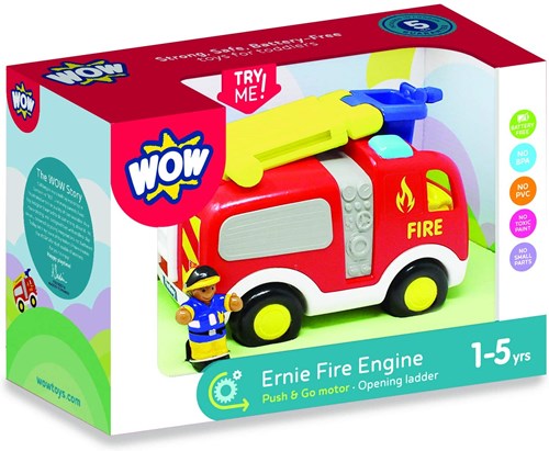 WOW Toys Feuerwehrwagen Ernie Fire Engine Spielzeugauto orange-3