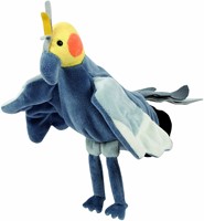 Beleduc Handpuppe Nymphensittich - Lernspielzeug Vogel