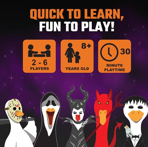 Spooky Goose Kartenspiel Halloween Memory Spiel für Kinder und Familie-3