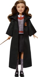 Harry Potter Modepuppe Hermine Granger - Spielzeugpuppe mit Zauberstab