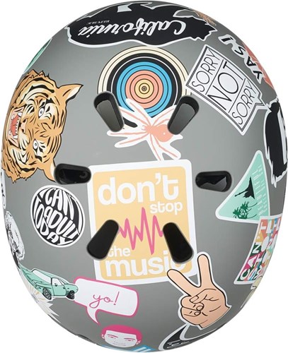 Micro ABS Helm Sticker L