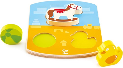 Hape E1452 Holzsteckpuzzle Spielzimmer