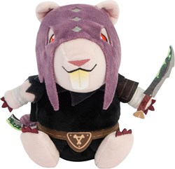 Lamaze Kuscheltier Skaven Fantasy Plüschfigur 15 cm lila