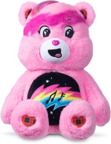 Care Bears Plüschtier Rock Cheer Bear umweltfreundlich 35cm Spielzeug