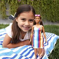 Barbie Puppe Regenbogenkleid Strand - Barbie Loves The Ocean Kollektion-3