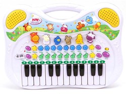 Preskool Klavierspielzeug mit Tiergeräuschen und Aufnahmefunktion - interaktives Musikspielzeug