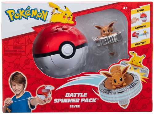 Battle Spinner Single Pack Eevee & Poke Ball
