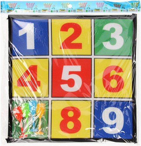Dartspiel Klettverschluss Zahlen Dartboard für Kinder mit Pfeilen-2