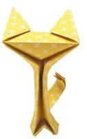 FRIDOLIN Lustiges Origami - Katze-2