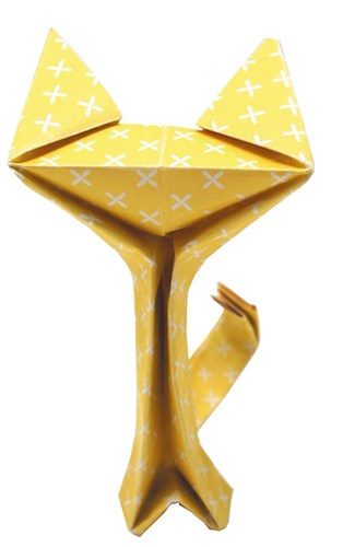 FRIDOLIN Lustiges Origami - Katze-2