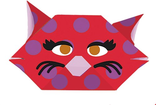 FRIDOLIN Kinder Origami - Katze-3