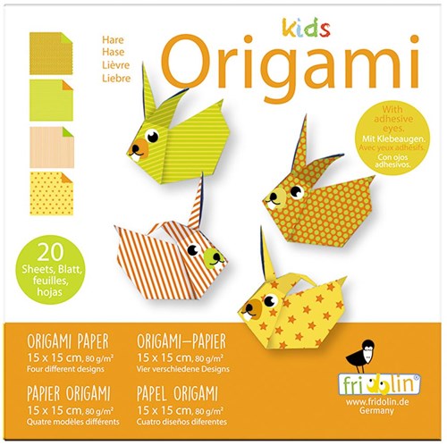FRIDOLIN Kinder Origami - Hase