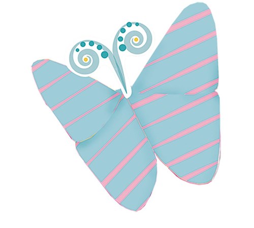 FRIDOLIN Kinder Origami - Schmetterling-3