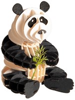 FRIDOLIN 3D-Papiermodell - Pandabär