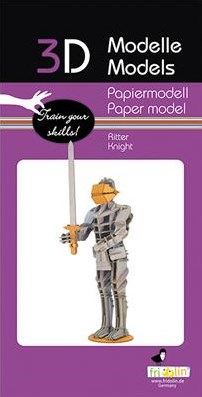 FRIDOLIN 3D-Papiermodell – Ritter-2