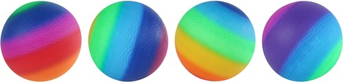 Gametime Fußball Regenbogen Kunststoff 21cm buntes Spielzeug-2