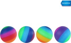 Gametime Fußball Regenbogen Kunststoff 21cm buntes Spielzeug