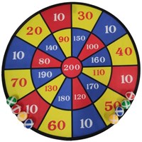 Lobbes Dartspielzeug Mega Klettband mit 8 Bällen für Kinder-2