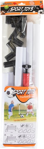 Lobbes Fußballtor Spielzeug mit Ball und Pumpe für Kinder-2