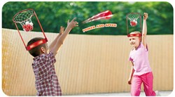 Hoofdbasket Ballspiel rot pädagogisches Kinderspiel ab 3 Jahren