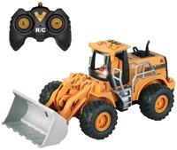 RC ferngesteuerter Bagger Spielzeug mit Lichteffekt und Dampf-2
