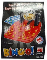 Bingospel klassisches Kinderspiel Karton für 2-4 Spieler Bingo Spaß