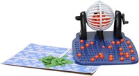 Bingospel klassisches Kinderspiel Karton für 2-4 Spieler Bingo Spaß-3