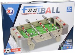 Lobbes Holz Tischfußball Kinderspiel – Tischkicker Spaß für Zuhause