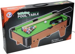 Albatros Hengelsport Billardtisch Spielzeug - Mini Billardtisch 48cm schwarz