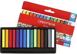 Caran d'Ache Wachsmalstifte Junior Set 15 Stück Malen Kinder Kreativ