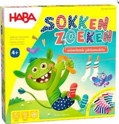 Haba !!! Spel - Sokken zoeken - Gelimiteerde jubileumeditie (NL = F 2011722002 - DE 2011722001) (DE/E/F/NL/IT/ES)