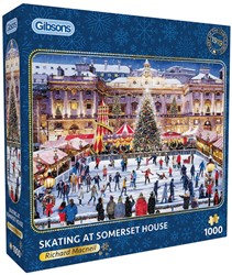 Gibsons Puzzle Skating at Somerset House 1000 Teile Weihnachten Winter