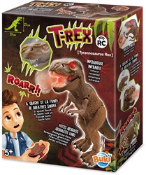 Buki RC Dinosaurier T-Rex mit Fernbedienung und Rauchfunktion